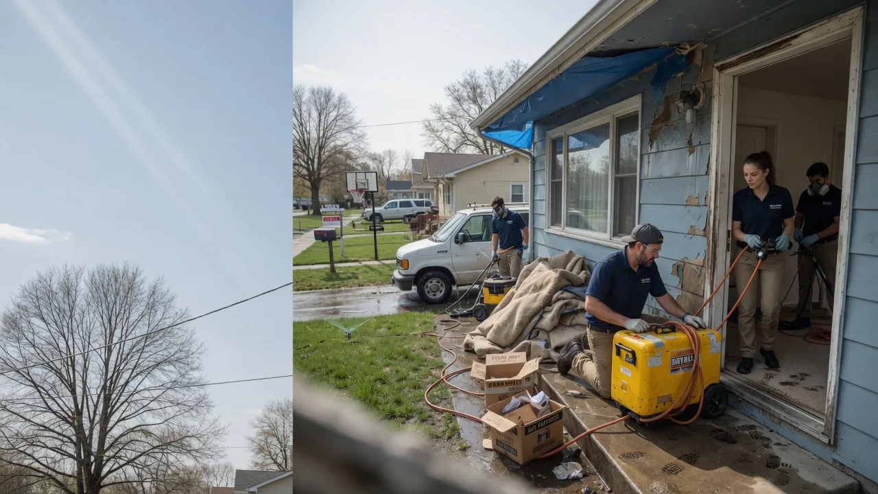 Basement Flood Cleanup in Canadian, OK near me
